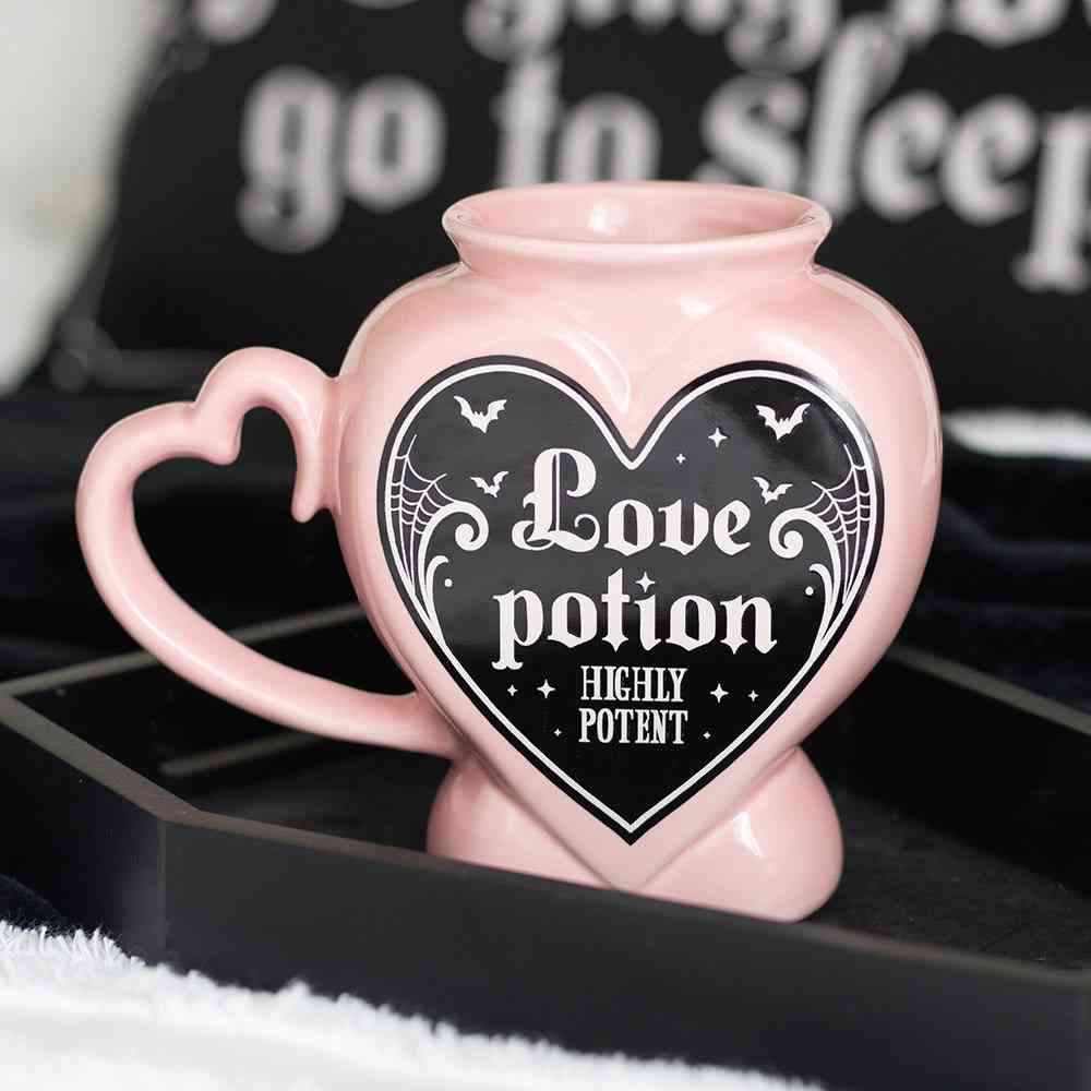 Something Different - Love Potion Shaped Tasse - Rosa